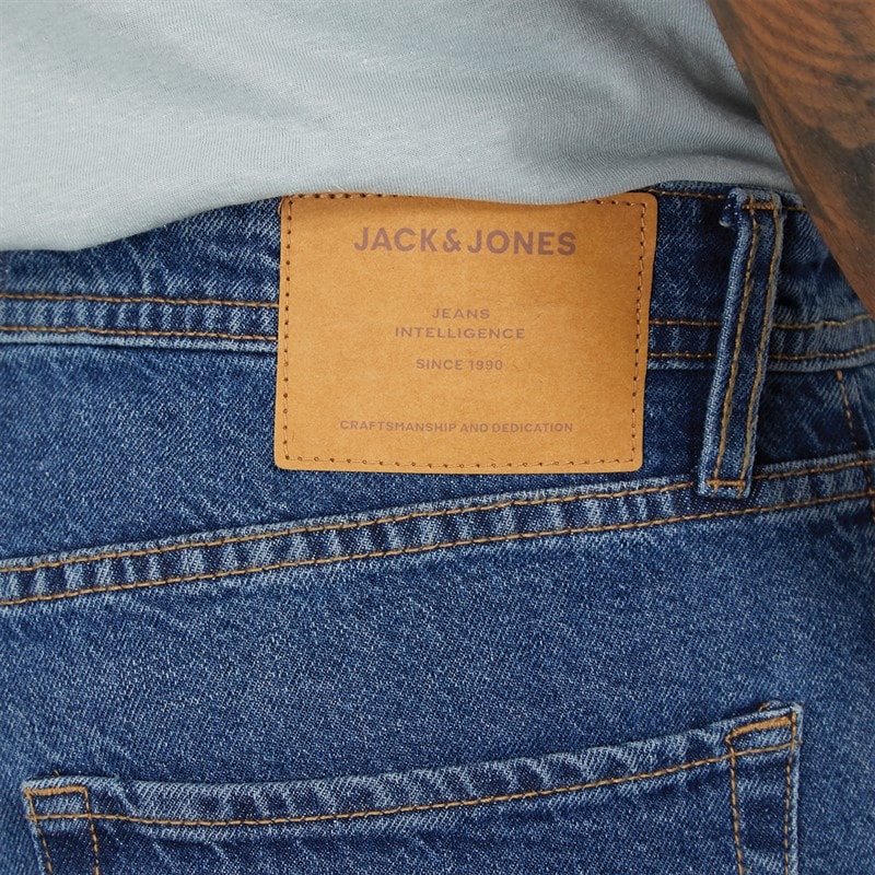 Heren alex sq 704 baggy fit jeans Mid Blue - Afbeelding 3