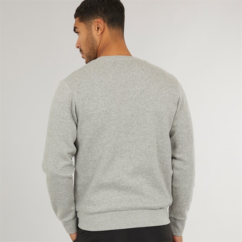 Sweat-shirt côté Vesterbro hommes Gris clair Marl/Noir - Image 2