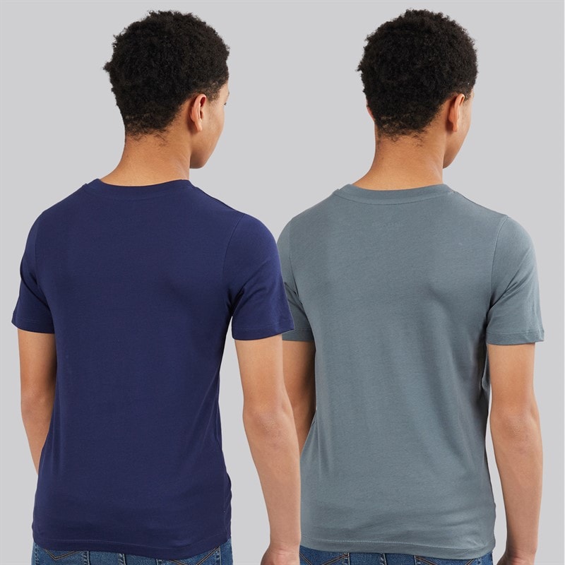 JACK & JONES Jungen - Vesterbro T-Shirts Zwei-Pack - Ocean Cavern - Bild 2