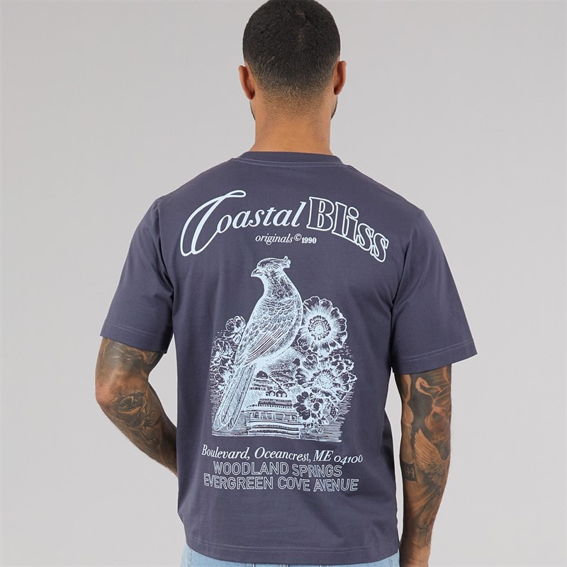 T-shirt imprimé dos Maine hommes Odyssey Grey - Image 2