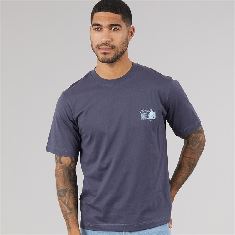T-shirt imprimé dos Maine hommes Odyssey Grey - Image 3
