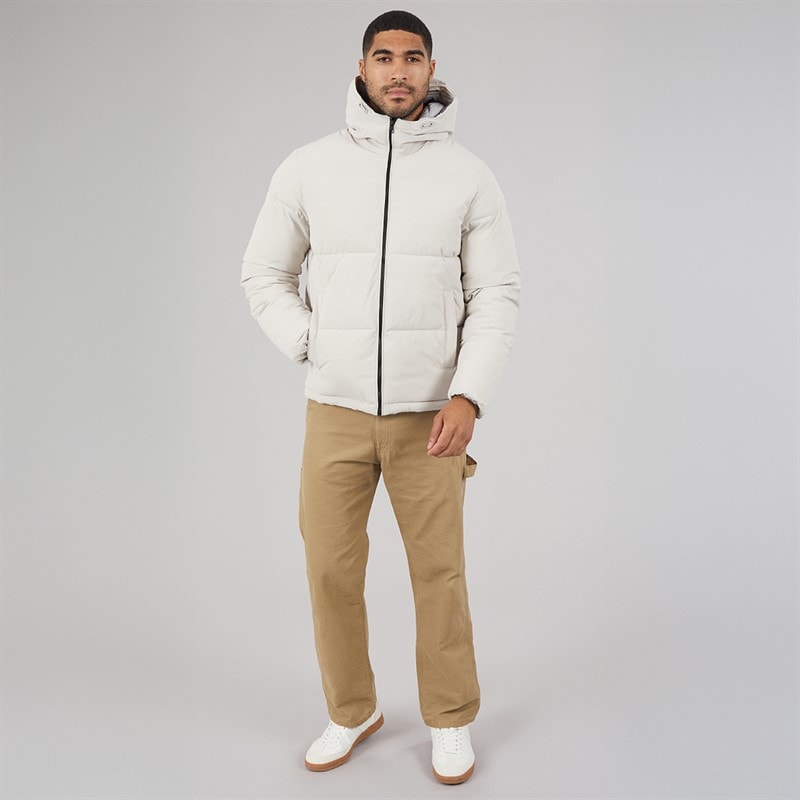 Heren surface gewatteerde jas met capuchon Moonbeam - Afbeelding 4