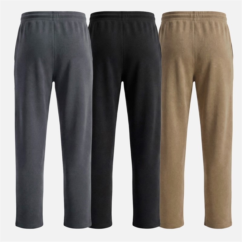 Herren - Open-Hem-Jogger Drei-Pack Schwarz/Asphalt/Falcon - Bild 2