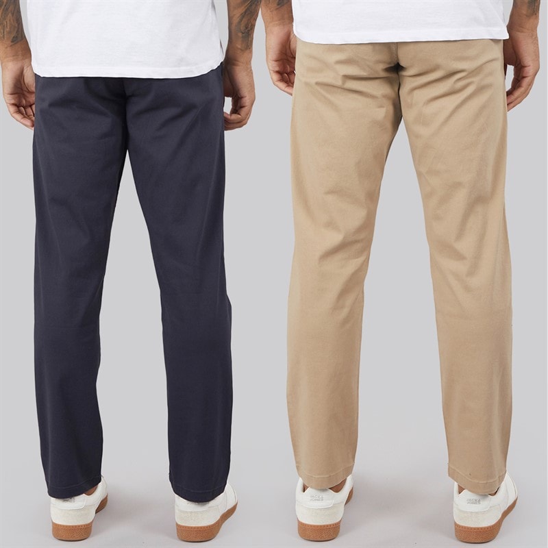Herren - Kane Dave Chinos Zwei-Pack Locker Marine/Crockery - Bild 2