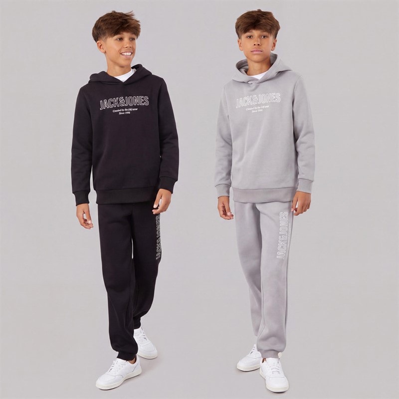 Jungen - Toby Kapuzenpullover Zwei-Pack Alloy/Schwarz - Bild 3