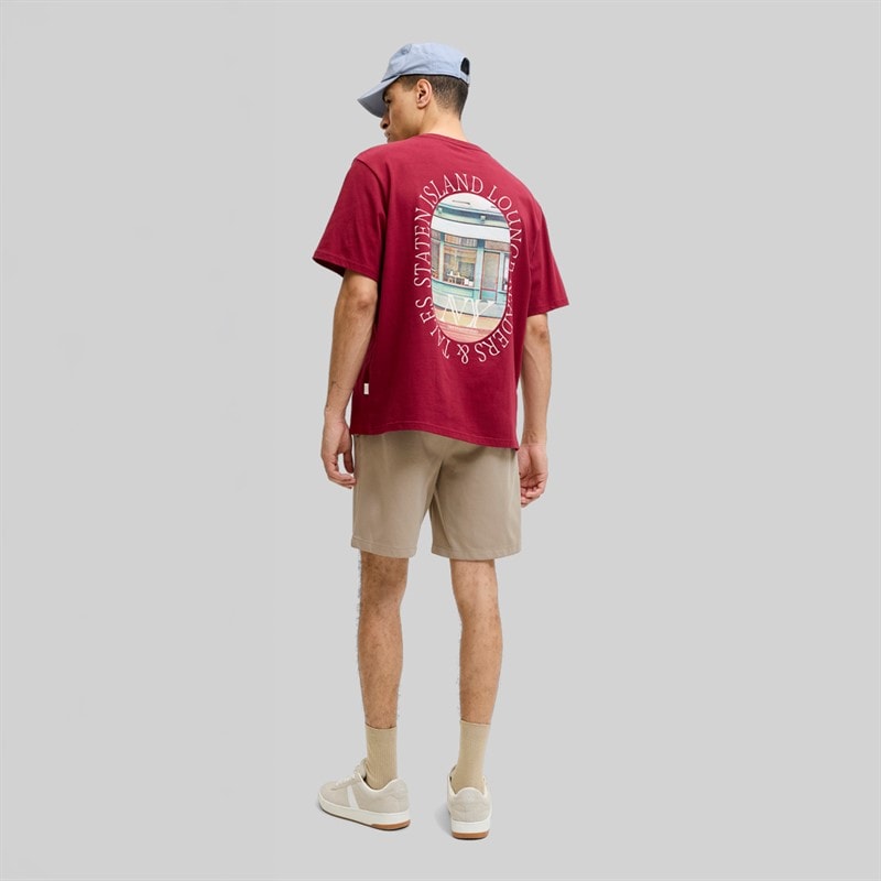 Herren - Stace Neo Jogging-Shorts Beige - Bild 2