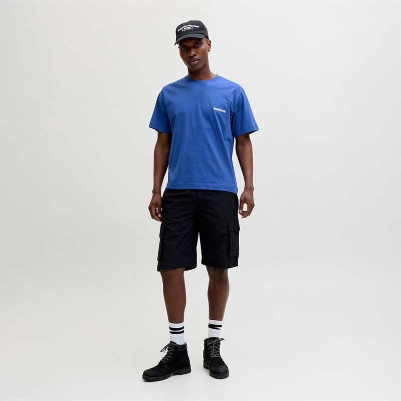 Herren - Union T-Shirt mit Rückenprint Beaucoup Blue - Bild 4