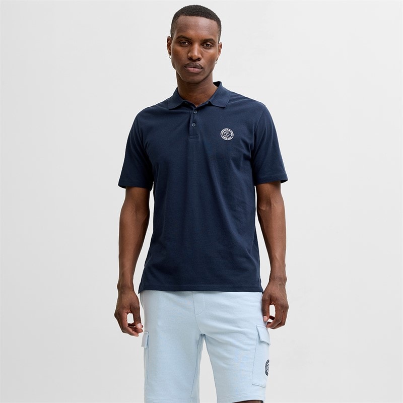 JACK & JONES Herren - Alliance Polo-Shirt - Navy Blazer