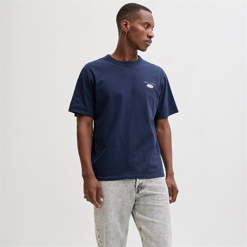 T-shirt à motif Dover hommes Navy Blazer - Image 2