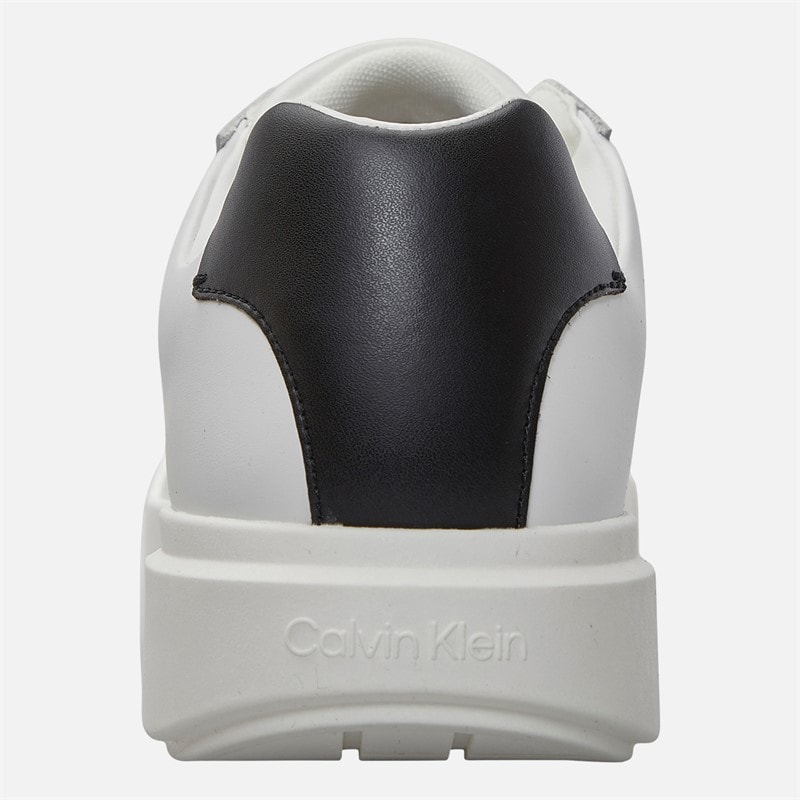 Heren chunky cupsole trainers Bright White/Zwart - Afbeelding 3