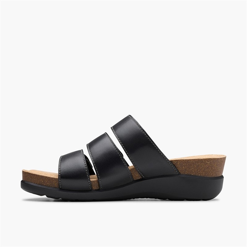 Damskie sandały Calenne Lily D-Fit Czarny – zdjęcie  5