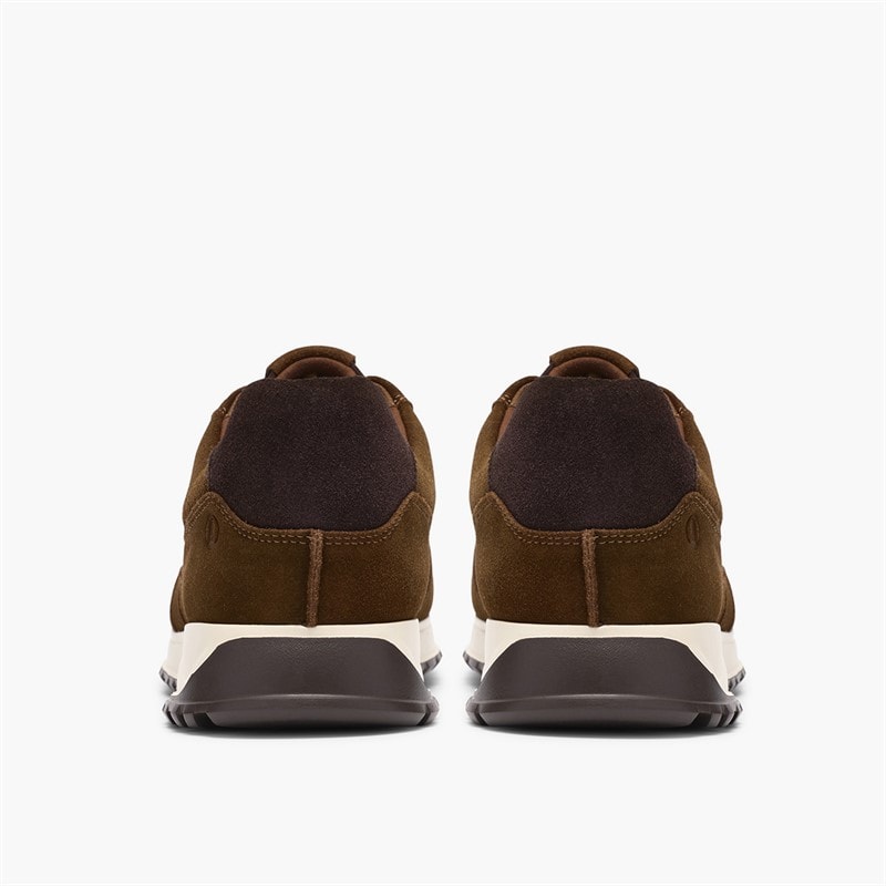 Baskets Radwell à lacets hommes Cola Suede - Image 5
