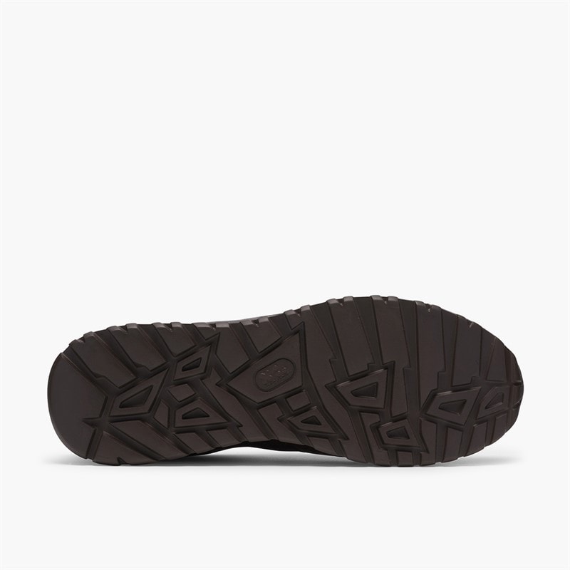 Baskets Radwell à lacets hommes Brown Leather - Image 3
