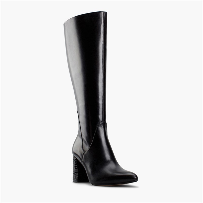 Bottes hautes Laina 85 femmes Black Combi Leather - Image 2