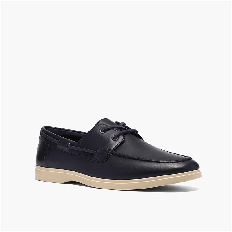Mężczyźni buty żeglarskie torford Navy Leather – zdjęcie  4