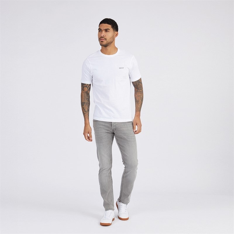 Herren - Giants T-Shirts Dreierpack Schwarz/Weiß/Grey Marl - Bild 4