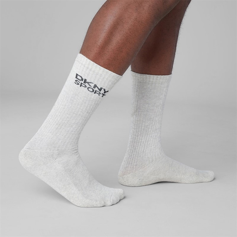 Herren - Radde Crew-Socken Fünferpack Schwarz/Weiß/Grau - Bild 4