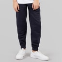 Pantalon de jogging en molleton ajusté avec revers garçons Marine