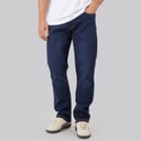 Herren - Gerade Geschnittene Denim-Jeans Dark Wash