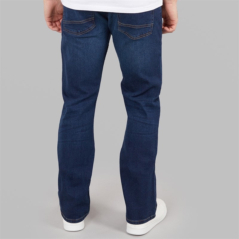 Herren - Bootcut Denim-Jeans Dark Wash - Bild 2