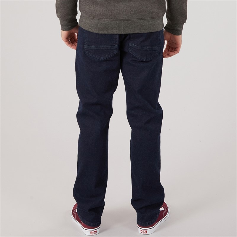 Herren - Gerade Geschnittene Denim-Jeans Blue Black - Bild 2