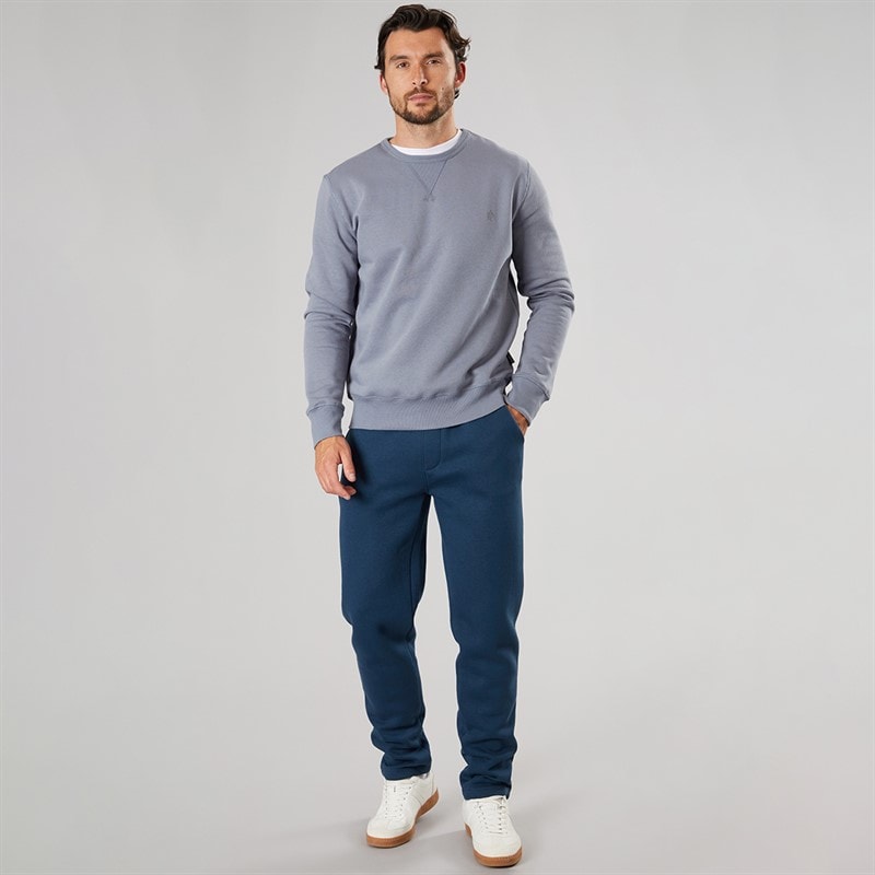 Joggers trois pièces à ourlet ouvert hommes Denim Bleu/Khaki/Magnet - Image 4