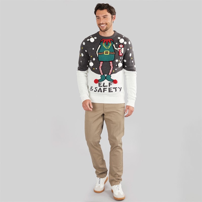 Herren - Elf Weihnachts-Pullover Multi - Bild 3