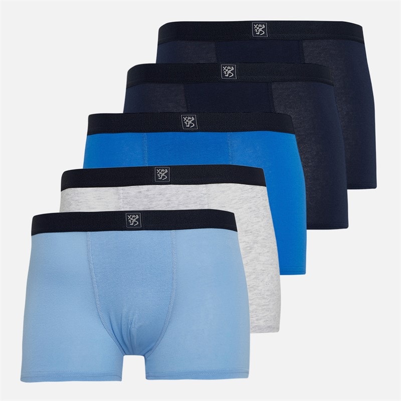 Kangaroo Poo Chłopcy pięciopak bokserek - Multi Blue