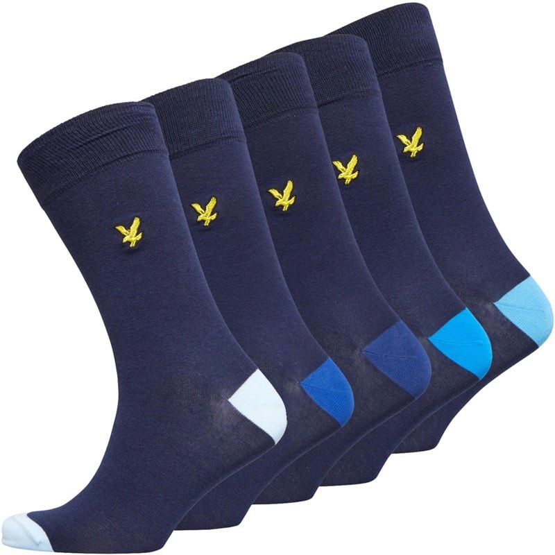Herren - Graham Socken Fünferpack Peacoat - Bild 1