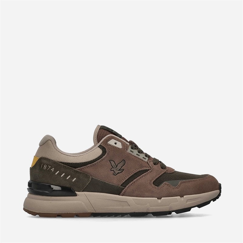 Lyle And Scott Vintage Baskets Finlay hommes - Acajou