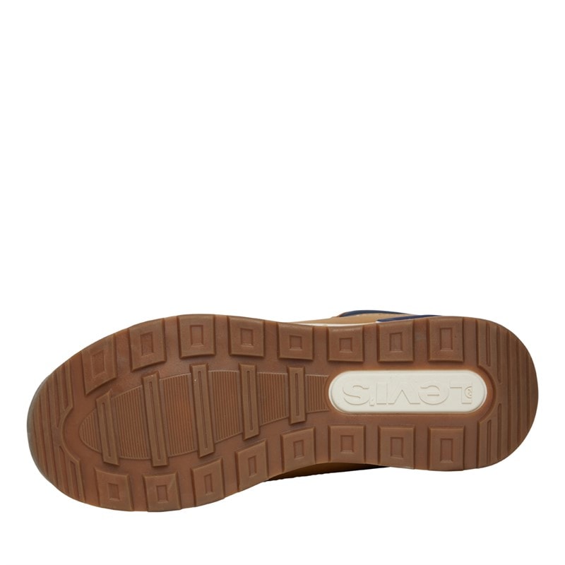 Jongens ascot sneakers Camel - Afbeelding 2