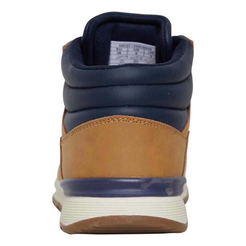 Jongens ascot sneakers Camel - Afbeelding 3