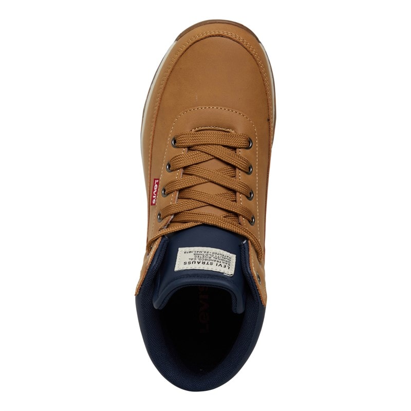 Jongens ascot sneakers Camel - Afbeelding 4