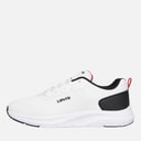 Junior dziewczęce sneakersy Hudson Biały/Czarny/Czerwony 0239