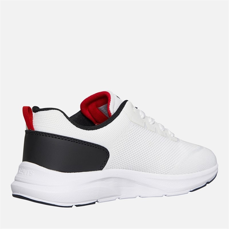 Levi's Junior dziewczęce sneakersy Hudson - Biały/Czarny/Czerwony 0239 – zdjęcie  5