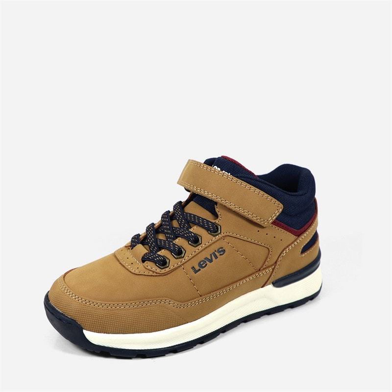 Baskets Sierra enfants Camel/Bleu marine 1506 - Image 2