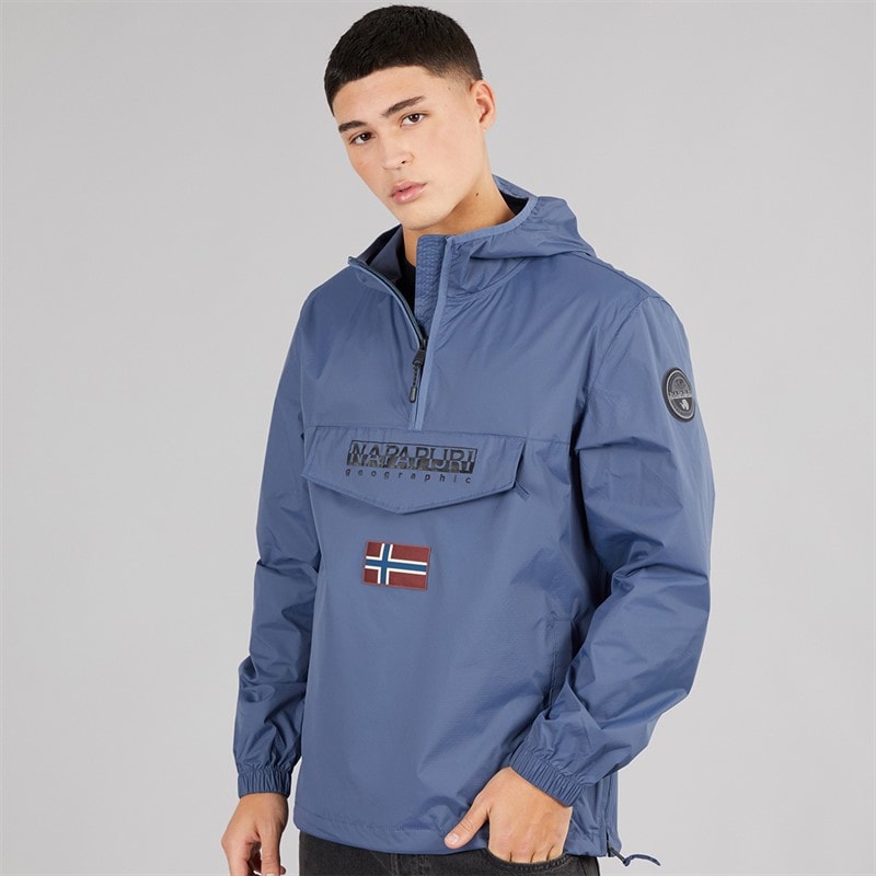 Napapijri Heren arper lite anorak - Blue Infinity