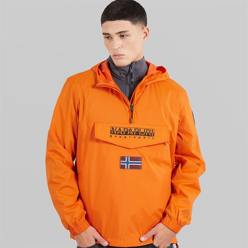 Mężczyźni anorak arper lite Orange Pumpkin – zdjęcie  3