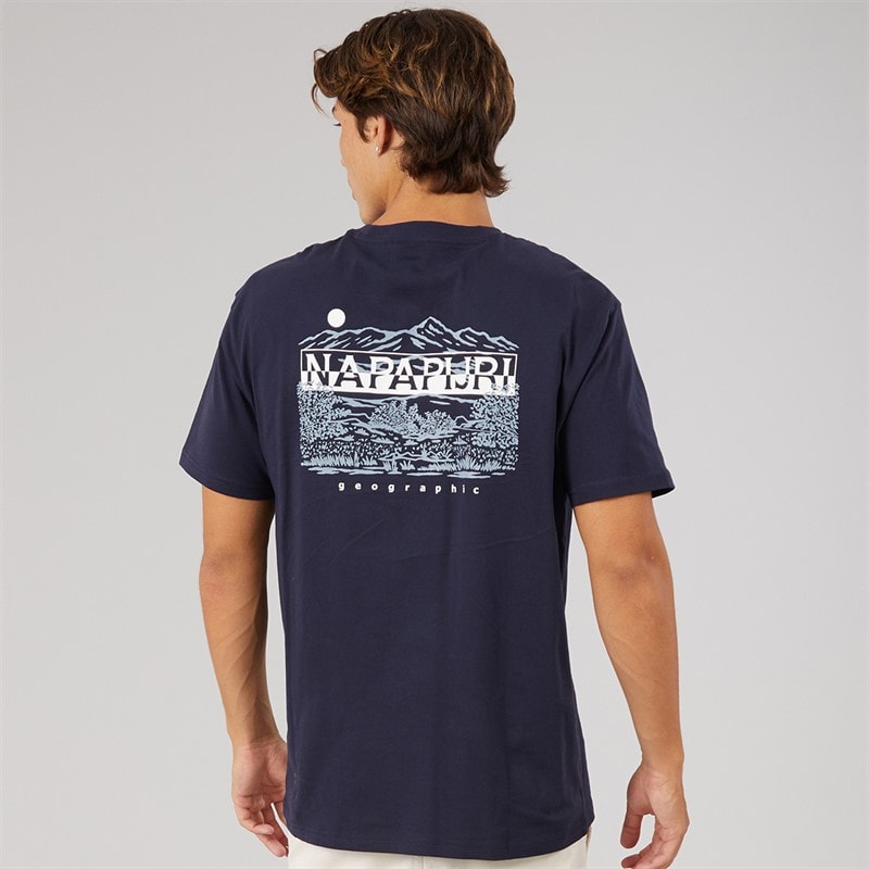 Mężczyźni t-shirt aspect Blue Marine – zdjęcie  3