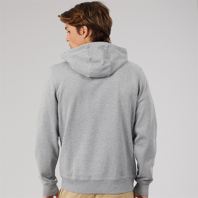 Mężczyźni bluza z kapturem balis Medium Grey Melange – zdjęcie  2