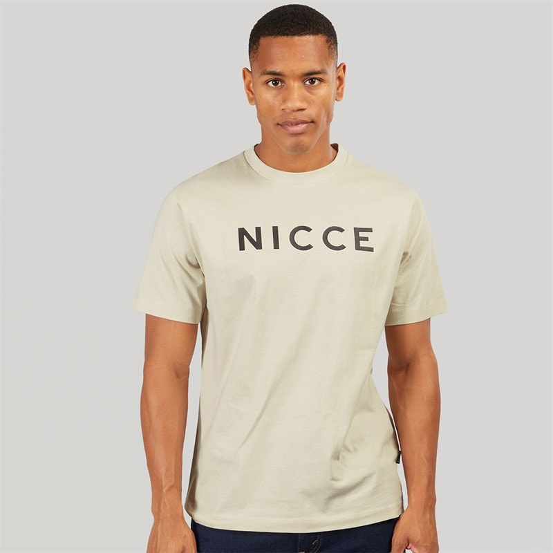 NICCE T-shirt Denno hommes - Light Stone