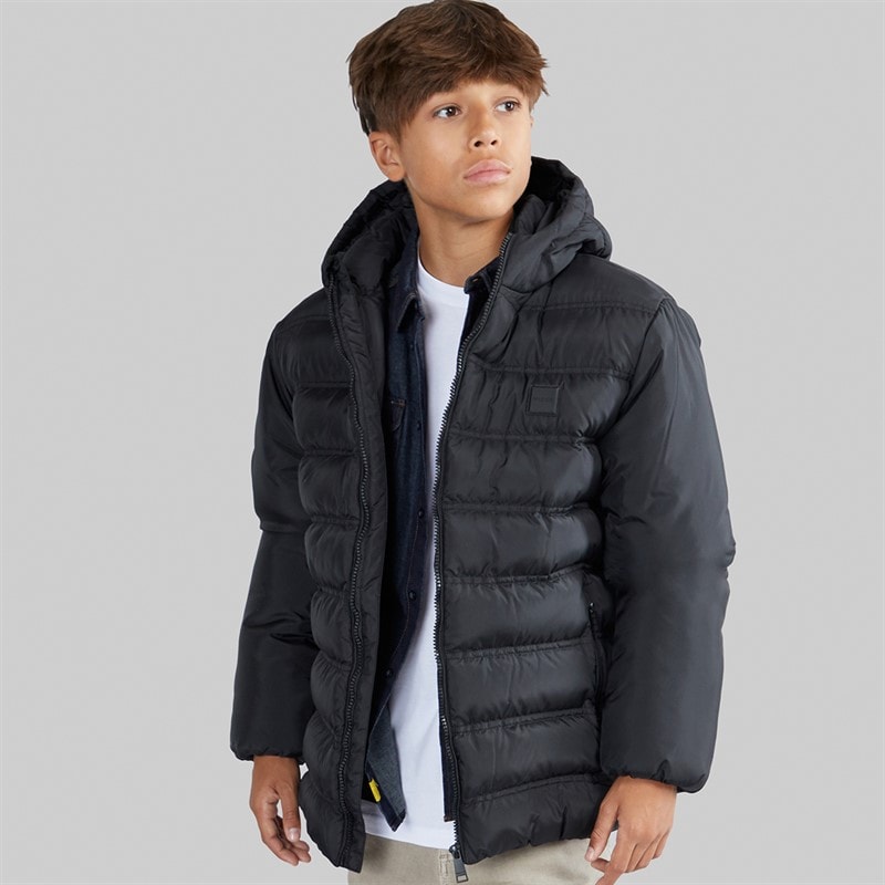 NICCE Manteau matelassé à capuche Bluster garçons - Noir - Image 3