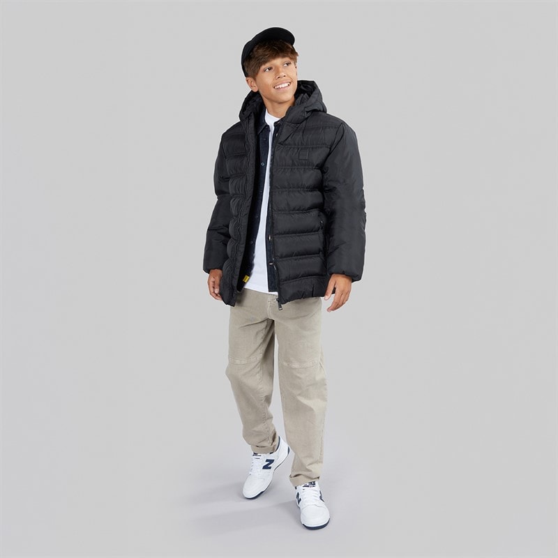 NICCE Manteau matelassé à capuche Bluster garçons - Noir - Image 4
