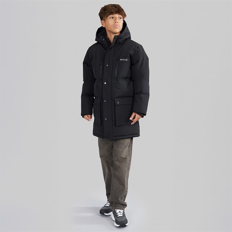 NICCE Jungen - Merigo Parka-Jacke - Schwarz - Bild 4