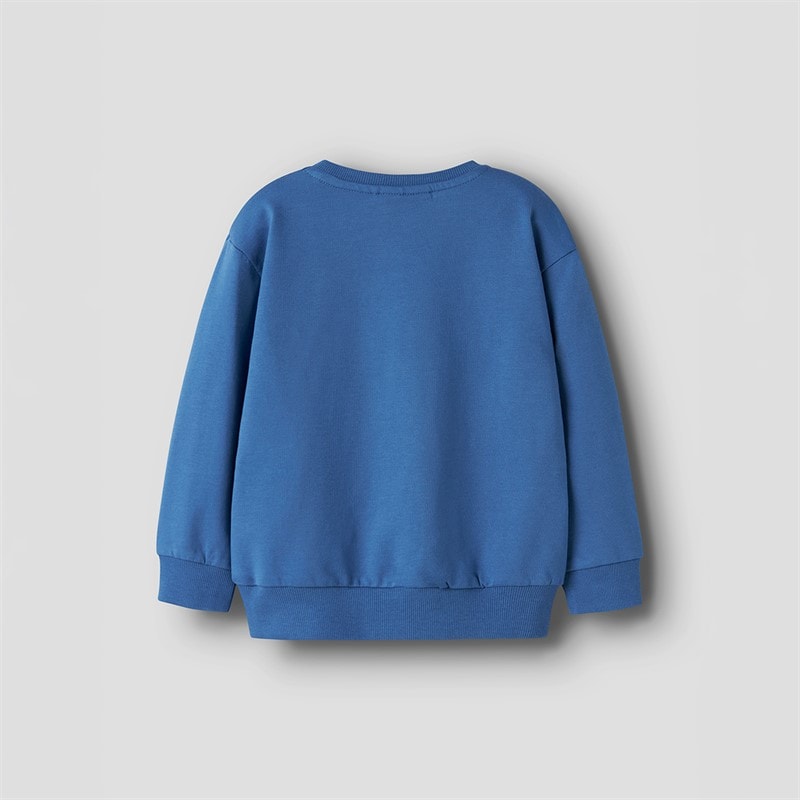 Chłopcy mini bluza z nadrukiem koparki Vildar Delft – zdjęcie  2