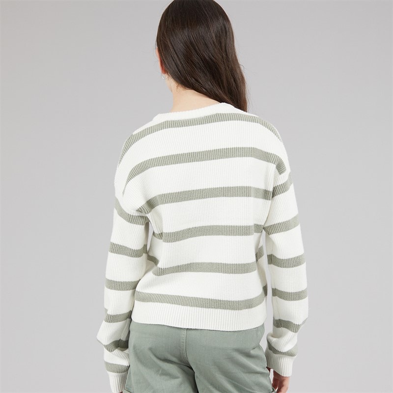 Name It Dziewczęce dzianinowy sweter Vnilla - Cloud Dancer/Shadow – zdjęcie  2