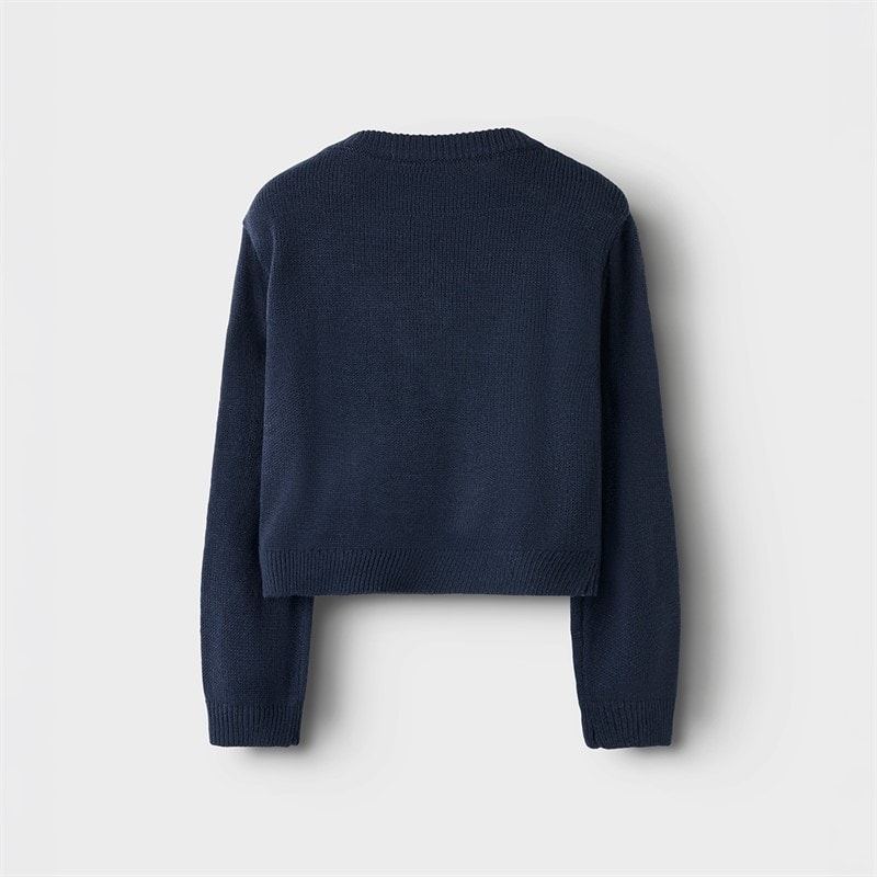 Name It Mädchen - Sasya Gestrickter Pullover - Navy Blazer - Bild 2