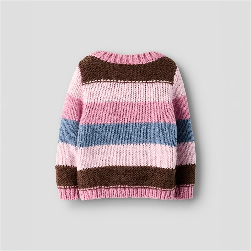 Dziewczęce sweter Poronja z dzianiny Mauve Orchid – zdjęcie  2