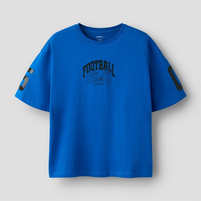 Chłopcy t-shirt Hennry Deep Ultramarine – zdjęcie  2
