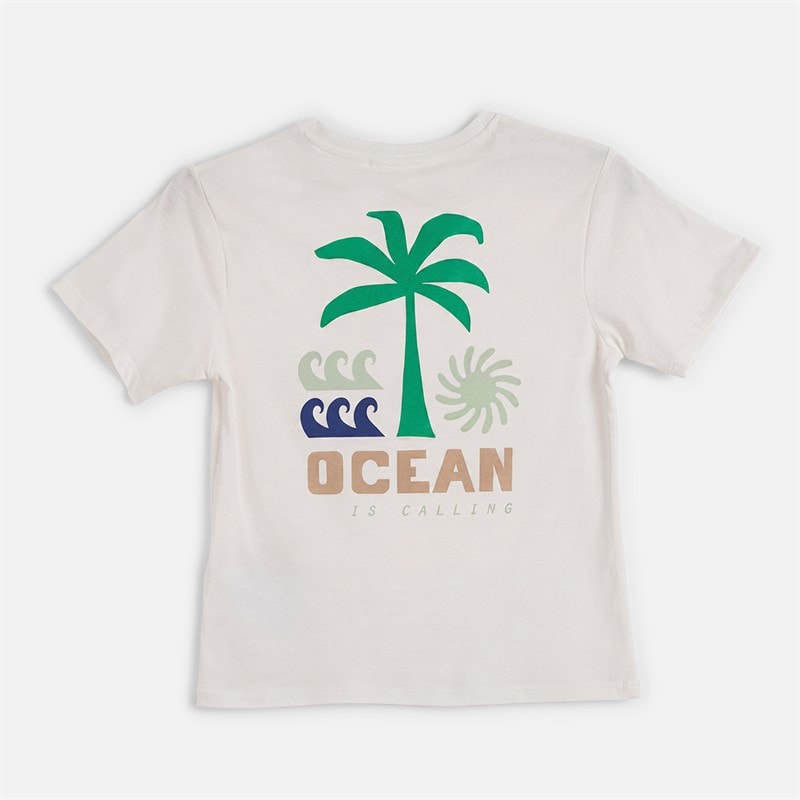 T-shirt Hadrian garçons Cloud Dancer/Football - Image 2